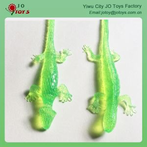 TPR липкие небольшие красочные стены Gecko игрушки для капсула игрушка