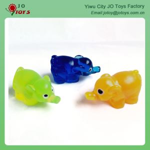 Горячие Продажа TPR пластиковые мягкие слон материала для капсула игрушка